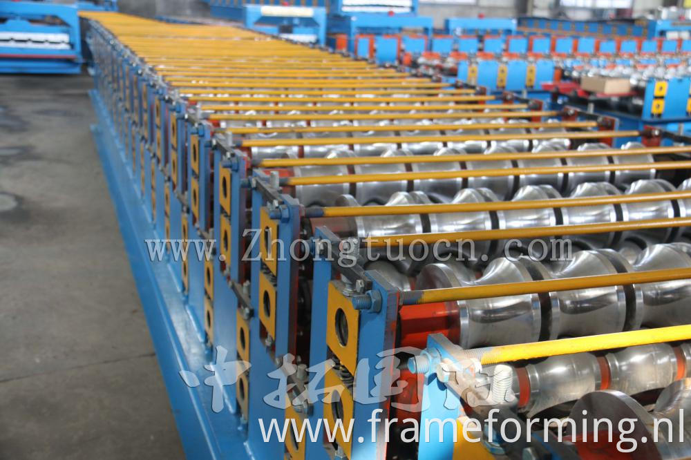 Double Layer Tile Roof roll forming machine